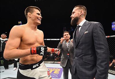 Phil 'CM Punk' Brooks and Mickey Gall